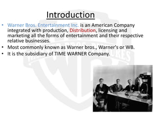 Warner Bros | PPTX