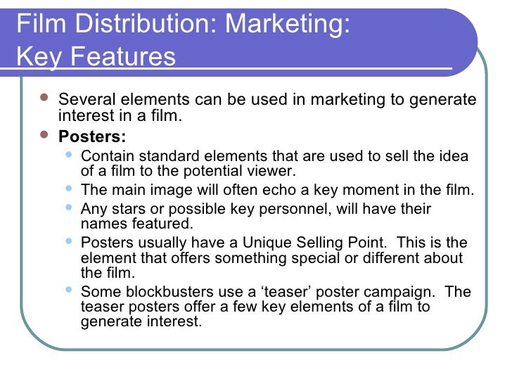 Film distribution guide