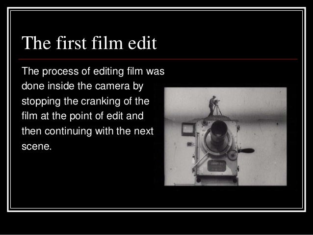Film editing silent early years (2)