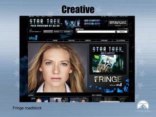 Creative Fringe roadblock 