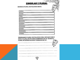 Filme "Rio", carnaval, atividades sing. e plural