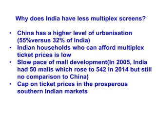 Film Exhibition Network indian film industry | PPTX