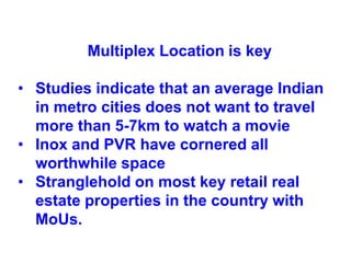 Film Exhibition Network indian film industry | PPTX