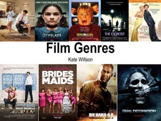 Film Genres
   Kate Willson
 