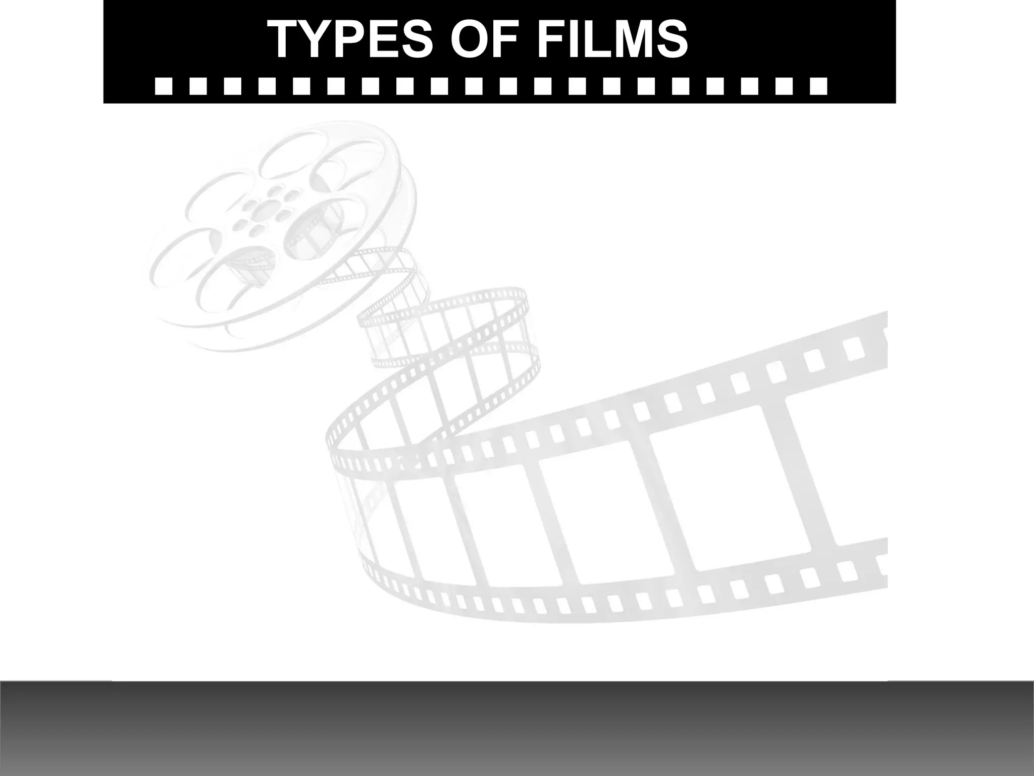 Film genres PPT