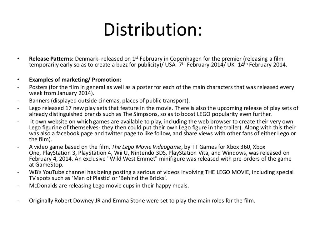 Film industry case studies