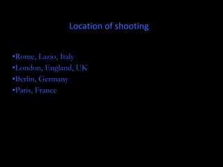 Film industry research ollie