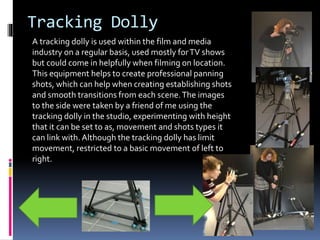 Tracking Doly Filming Equipment Review | PPTX