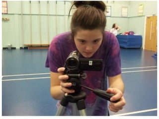 Filming gymnast!
