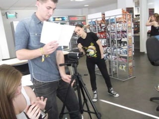 Filming our practice soap opera5