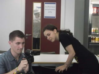 Filming our practice soap opera5