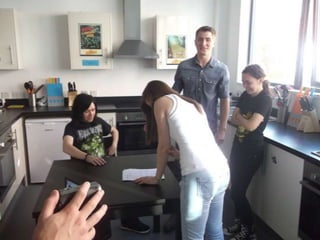 Filming our practice soap opera5