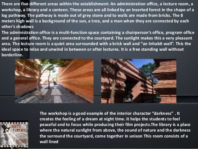 Film institute thesis report picture