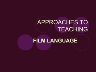 Film language | PPTX