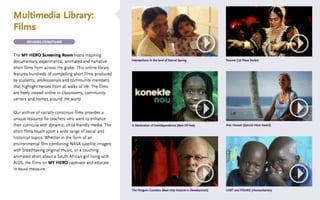 The MY HERO Project FILM LIBRARY