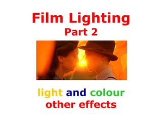 Film lighting | PPTX