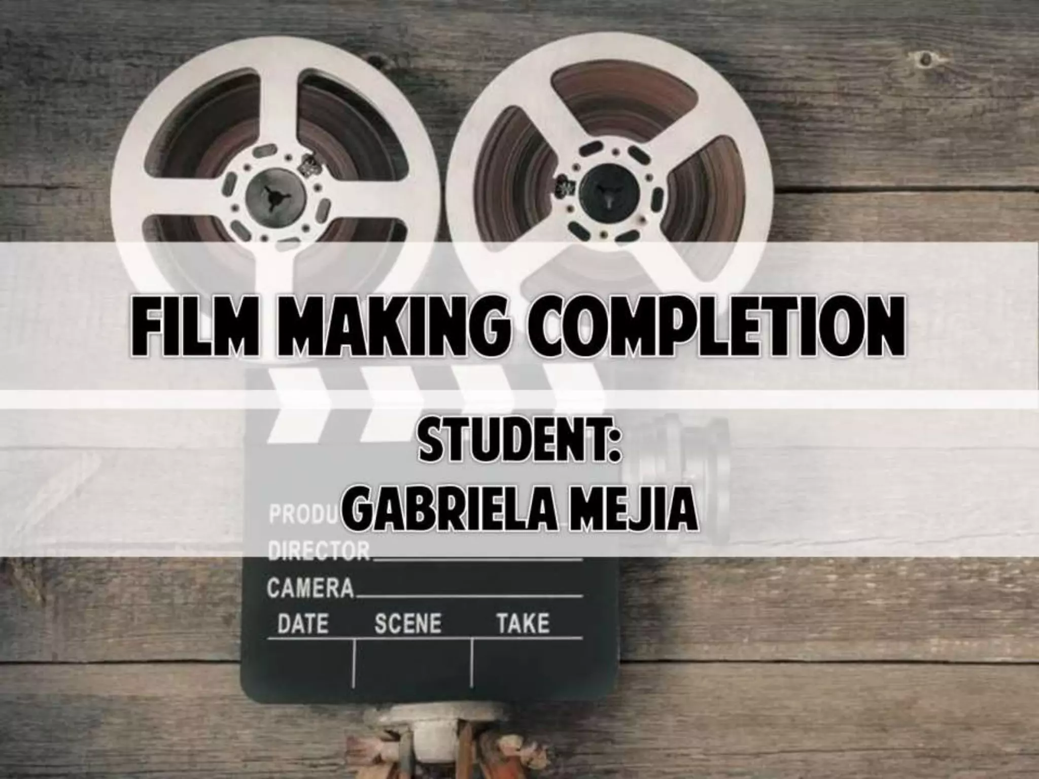 Making Complete Film making completion 2.3 | PPTX