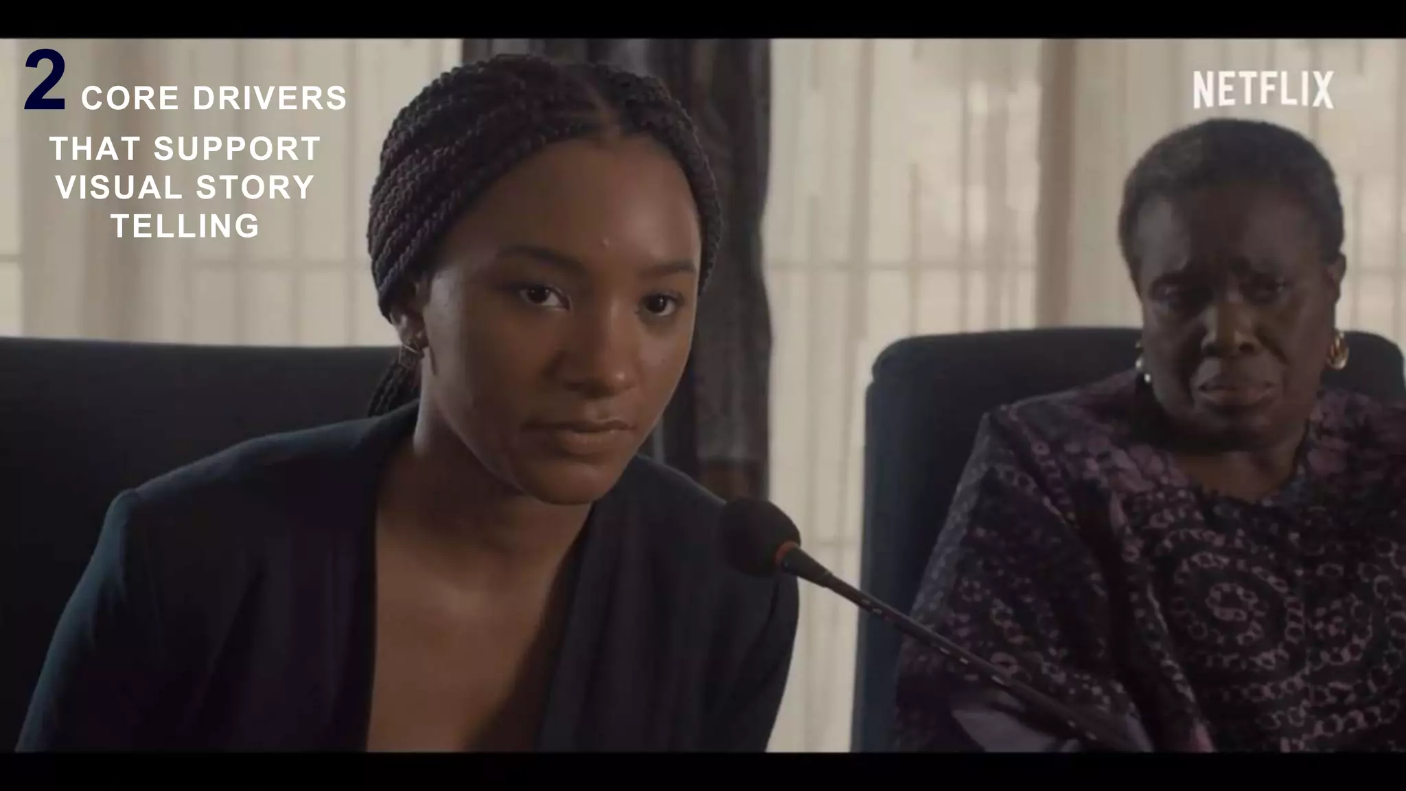 2CORE DRIVERS
THAT SUPPORT
VISUAL STORY
TELLING
 