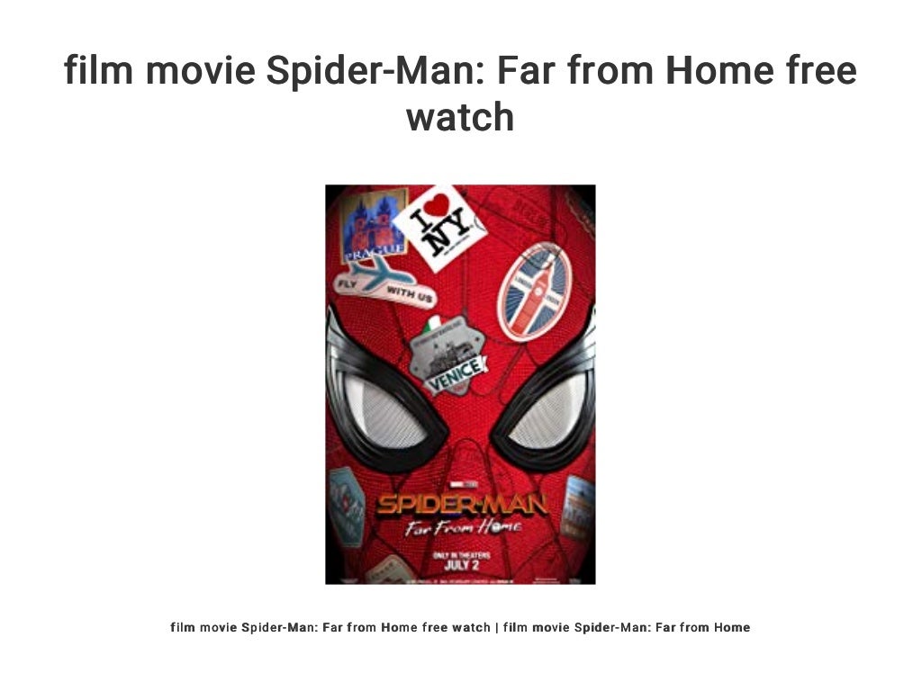 download spider man far from home for free