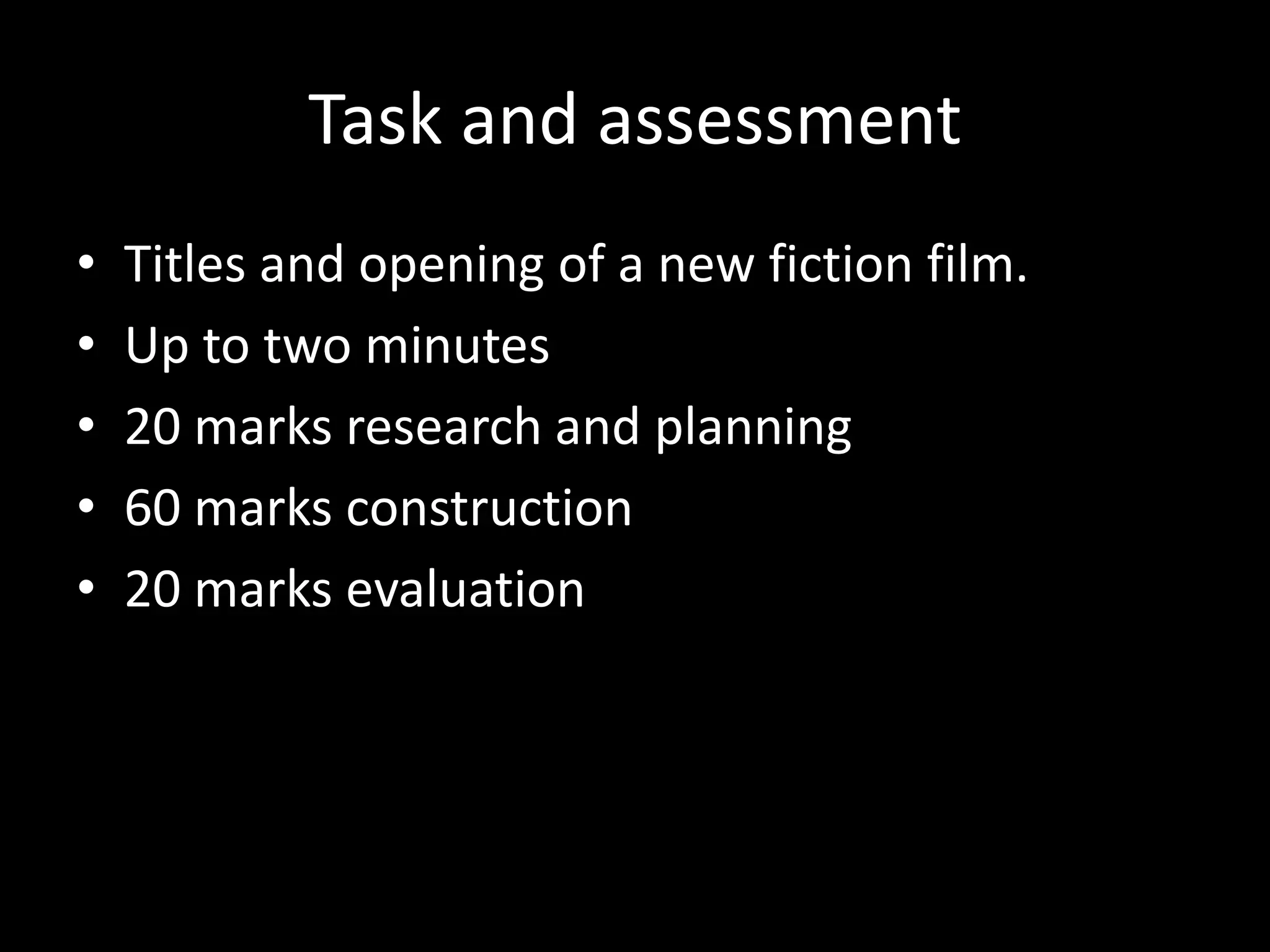 Film Opening PPT Film opening ppt