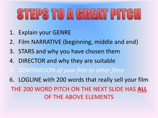 Film pitch | PPTX
