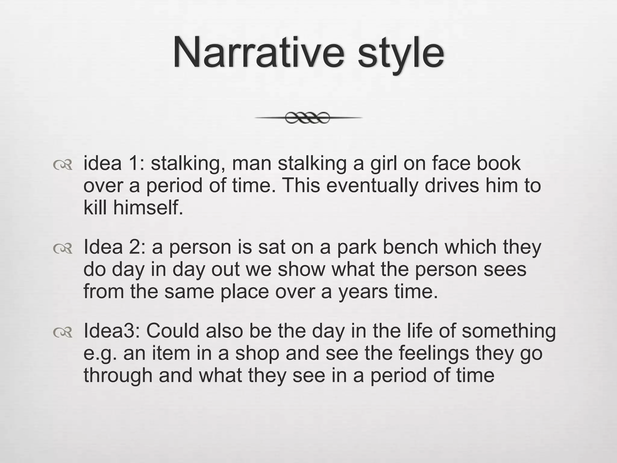 Film Planning Pptx Genres