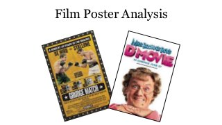 Film Poster Analysis 
 