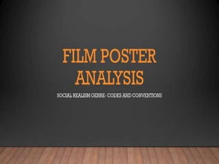 Film poster analysis