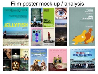 Film poster mock up / analysis
 