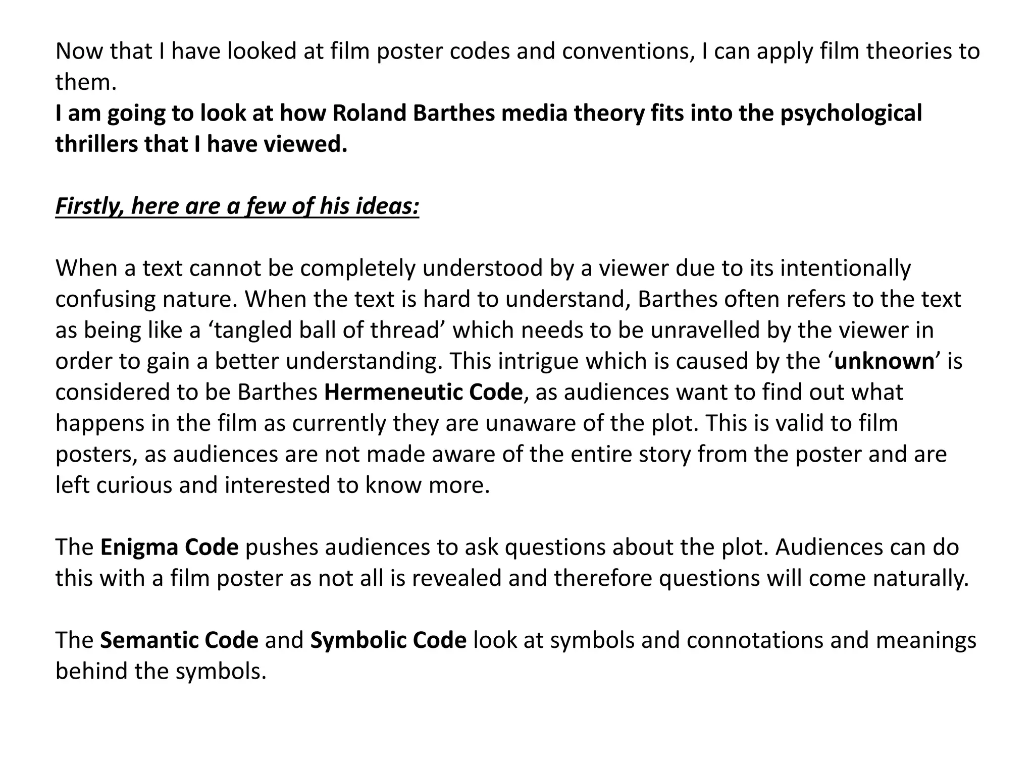 Film poster research | PPTX