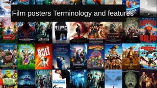 Film posters Terminology and features
 