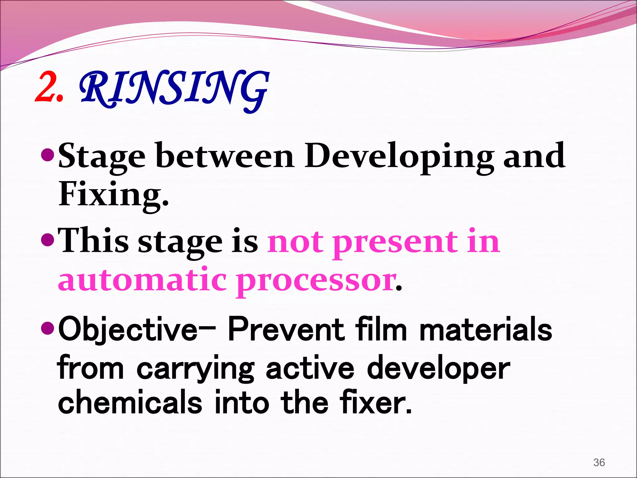 FILM PROCESSING.ppt | Chemistry | Science