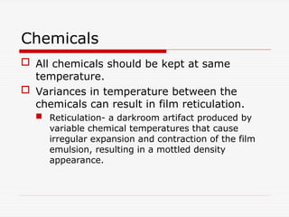 Film Developing Reticulation Film Processing Radiographic film is a photosensitive material used in ...