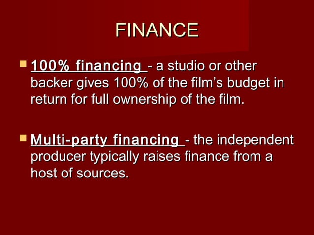 Film production stages | PPT
