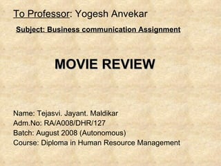 To Professor : Yogesh Anvekar ,[object Object],[object Object],[object Object],[object Object],[object Object],[object Object]