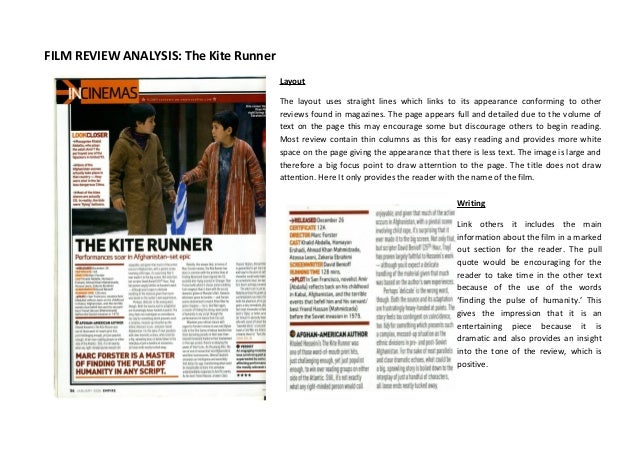 Kite runner movie review