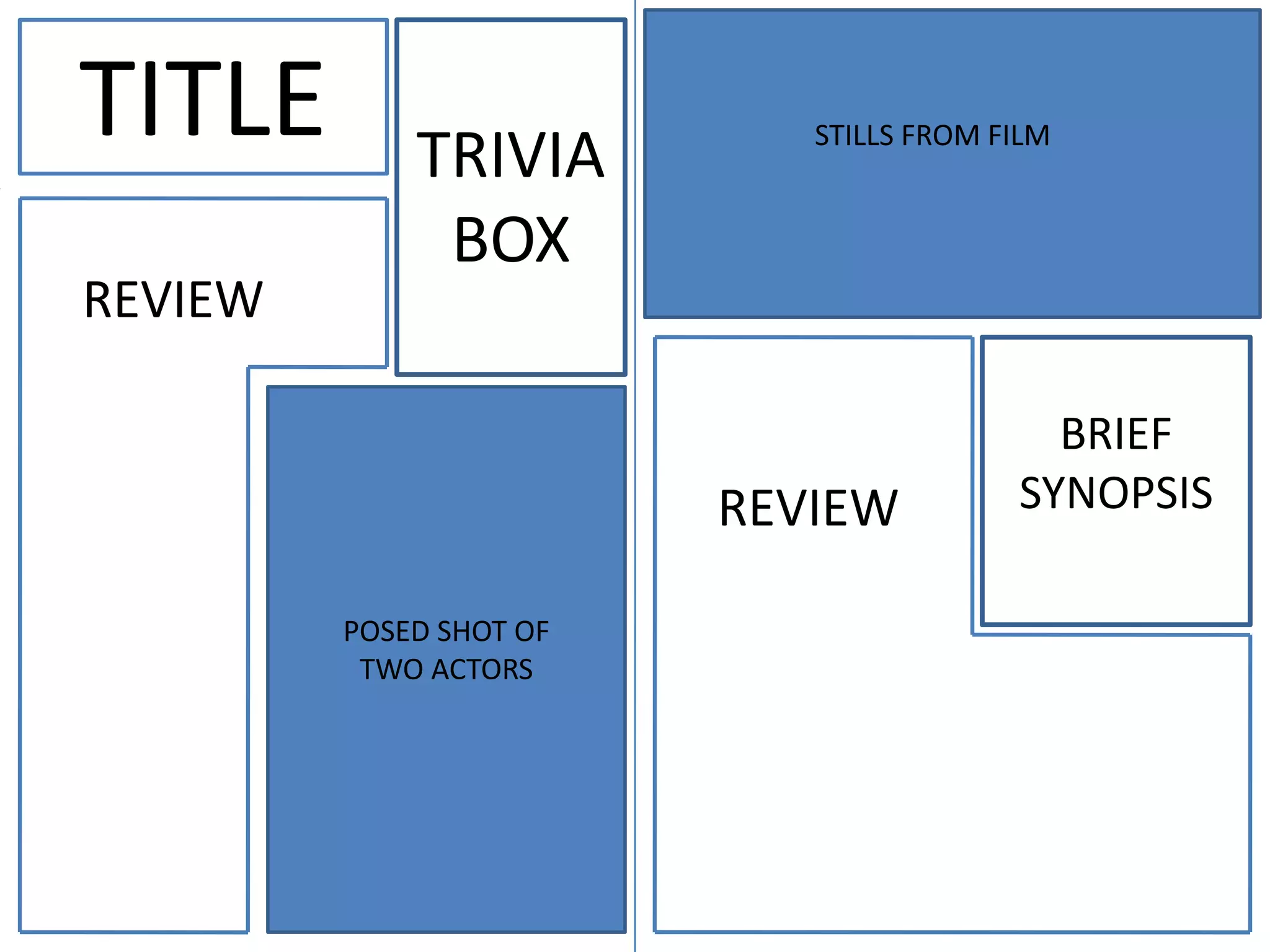 Film Review Layout PPT