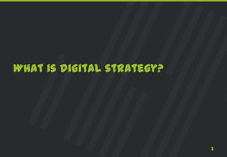 What is digital strategy?




                            3
 