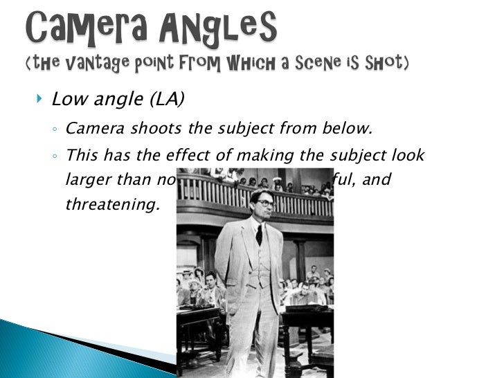 Film Shots And Techniques