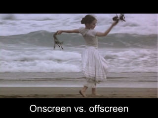 Environmental sounds:
Ambient, foley, effects
 