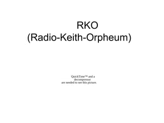 RKO
(Radio-Keith-Orpheum)
QuickTime™ and a
decompressor
are needed to see this picture.
 