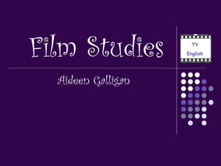 Film Studies          TY
                    English




  Aideen Galligan
 