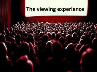 The viewing experience 