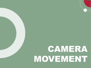 CAMERA
MOVEMENT
 