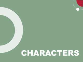 CHARACTERS
 