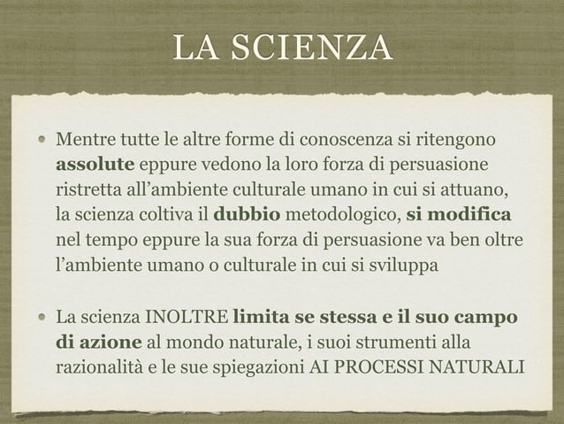 scienza/religione/evoluzione | PPT