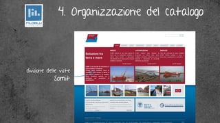 4. Organizzazione del catalogo




divisione delle viste
             Somit
 