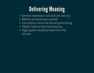 Fast and Simplified Streaming, Ad-Hoc and Batch Analytics with FiloDB and Spark Streaming