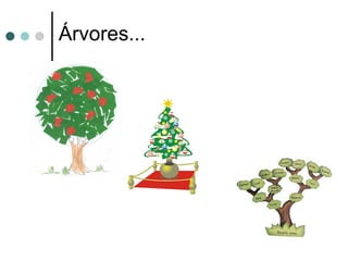 Árvores...
 