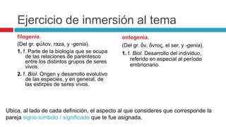 Filogenia Y Ontogenia Del Lenguaje